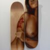 Peinture sur planche de skate par Williams Raynaud