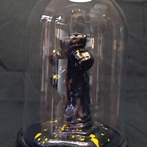 sculpture street art fire mini de l'artiste toulousain Williams Raynaud