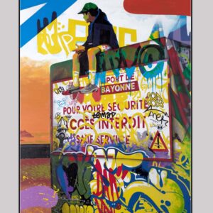 Tirage d'art " Bayonne"
