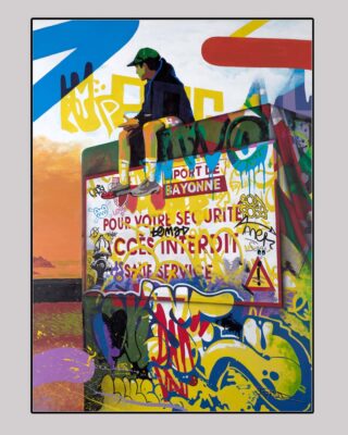 Tirage d'art " Bayonne"