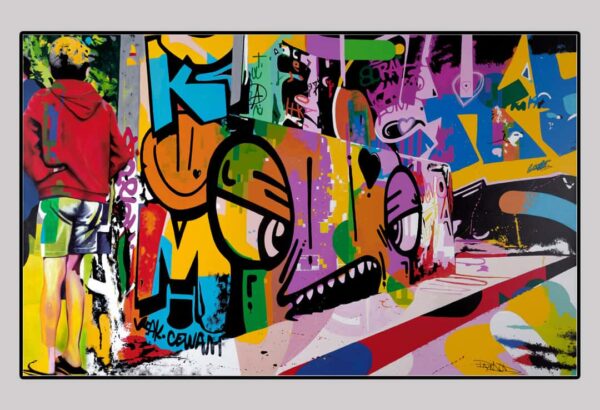 Tirage d'art " Skate Parc"