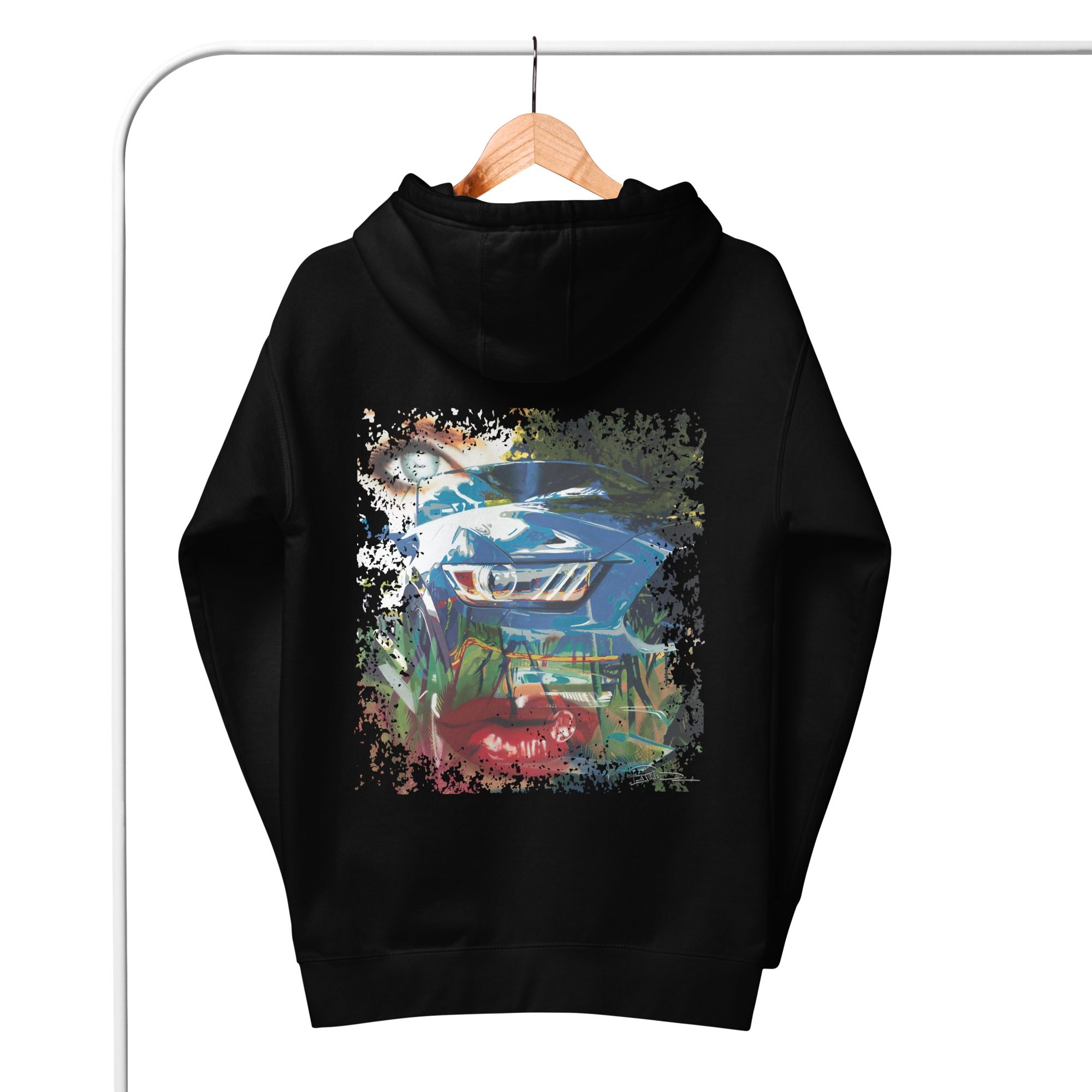 Sweat à Capuche Unisexe "Mustang" – Image 2