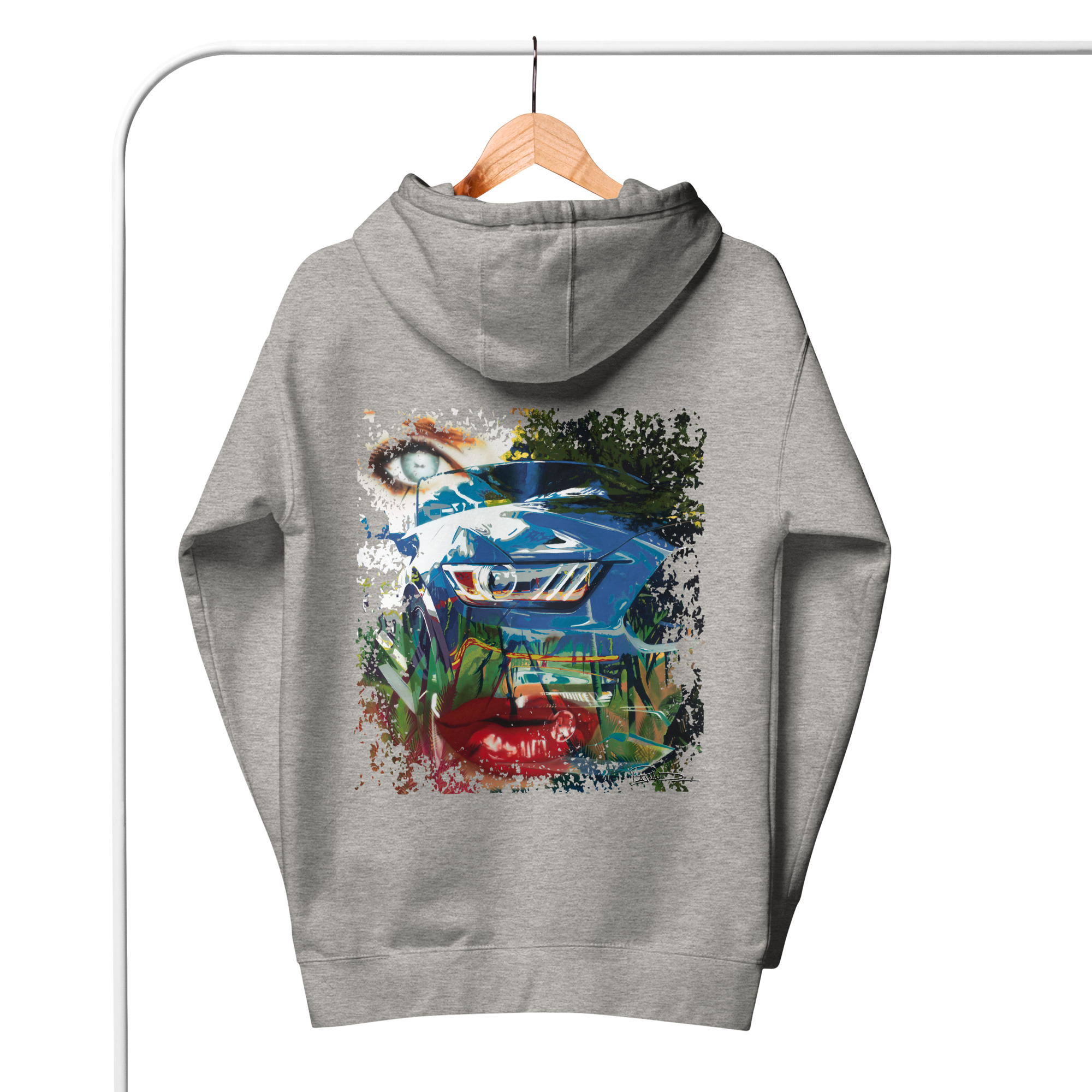 Sweat à Capuche Unisexe "Mustang" – Image 4