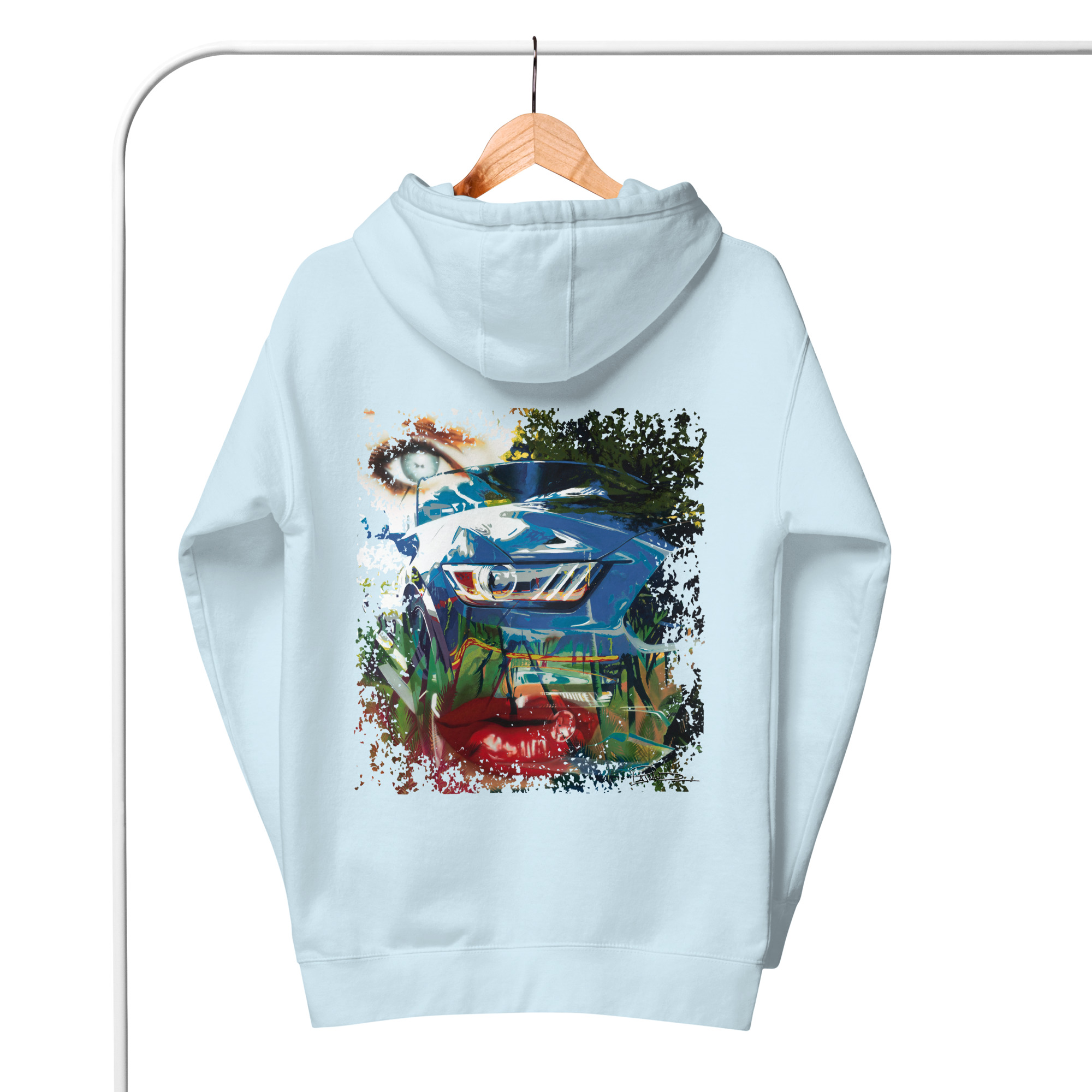 Sweat à Capuche Unisexe "Mustang" – Image 6