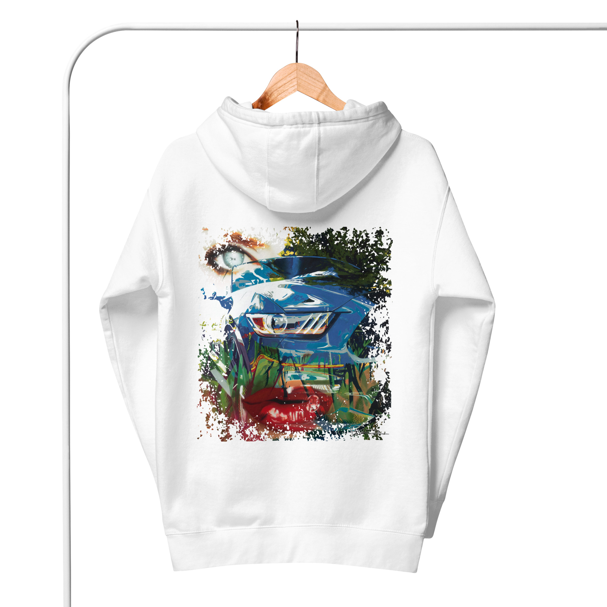 Sweat à Capuche Unisexe "Mustang" – Image 8