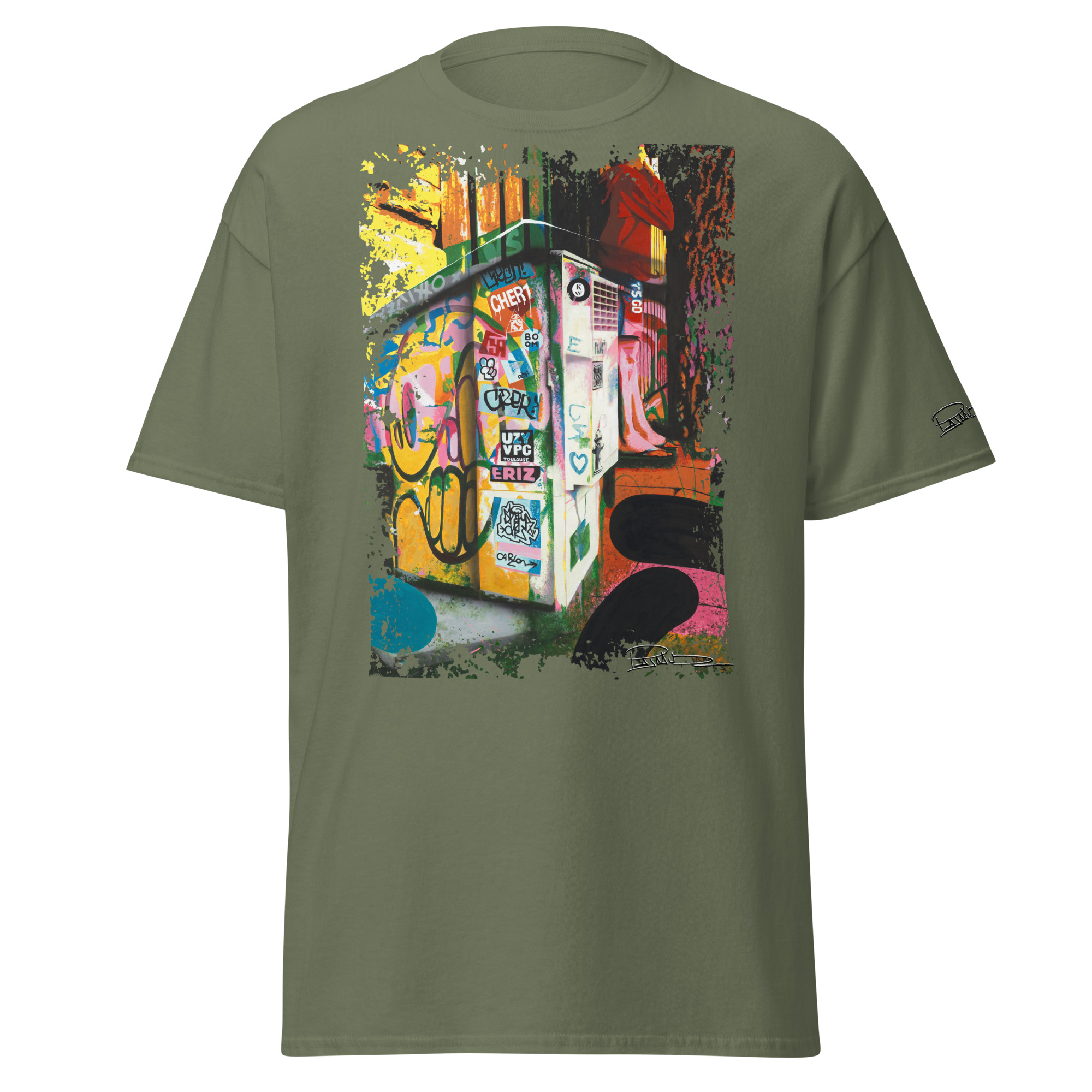 T-shirt classique unisexe "sandaya" – Image 7