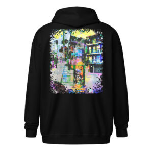 Alternative view of Sweat capuche à fermeture éclair "Los-Hondaribia