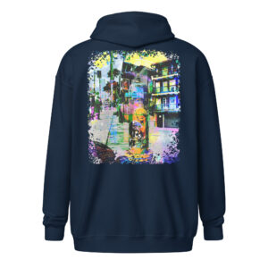 Sweat capuche à fermeture éclair "Los-hondarribia"