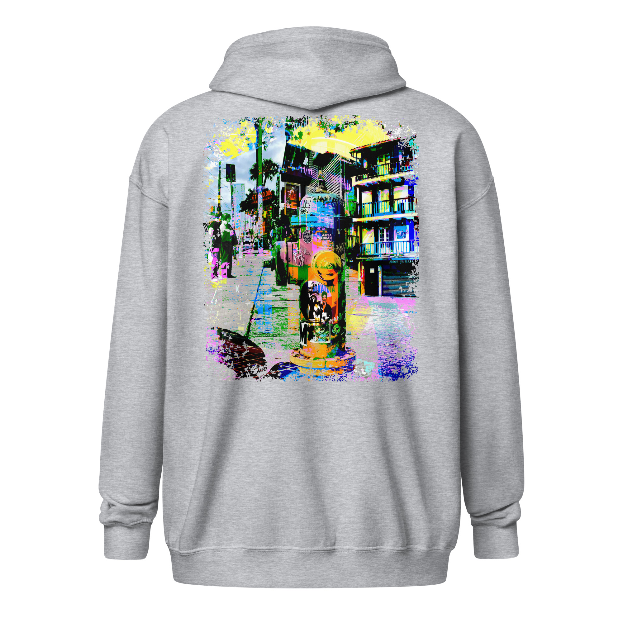 Sweat capuche à fermeture éclair "Los-hondarribia" – Image 9