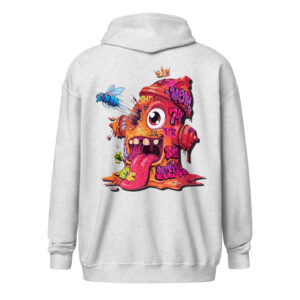 Sweat capuche à fermeture éclair "Fire74" – Image 11