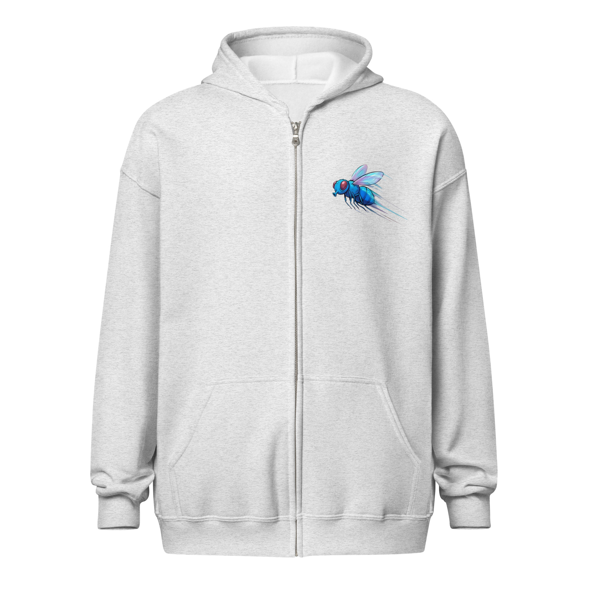 Sweat capuche à fermeture éclair "Fire74" – Image 23