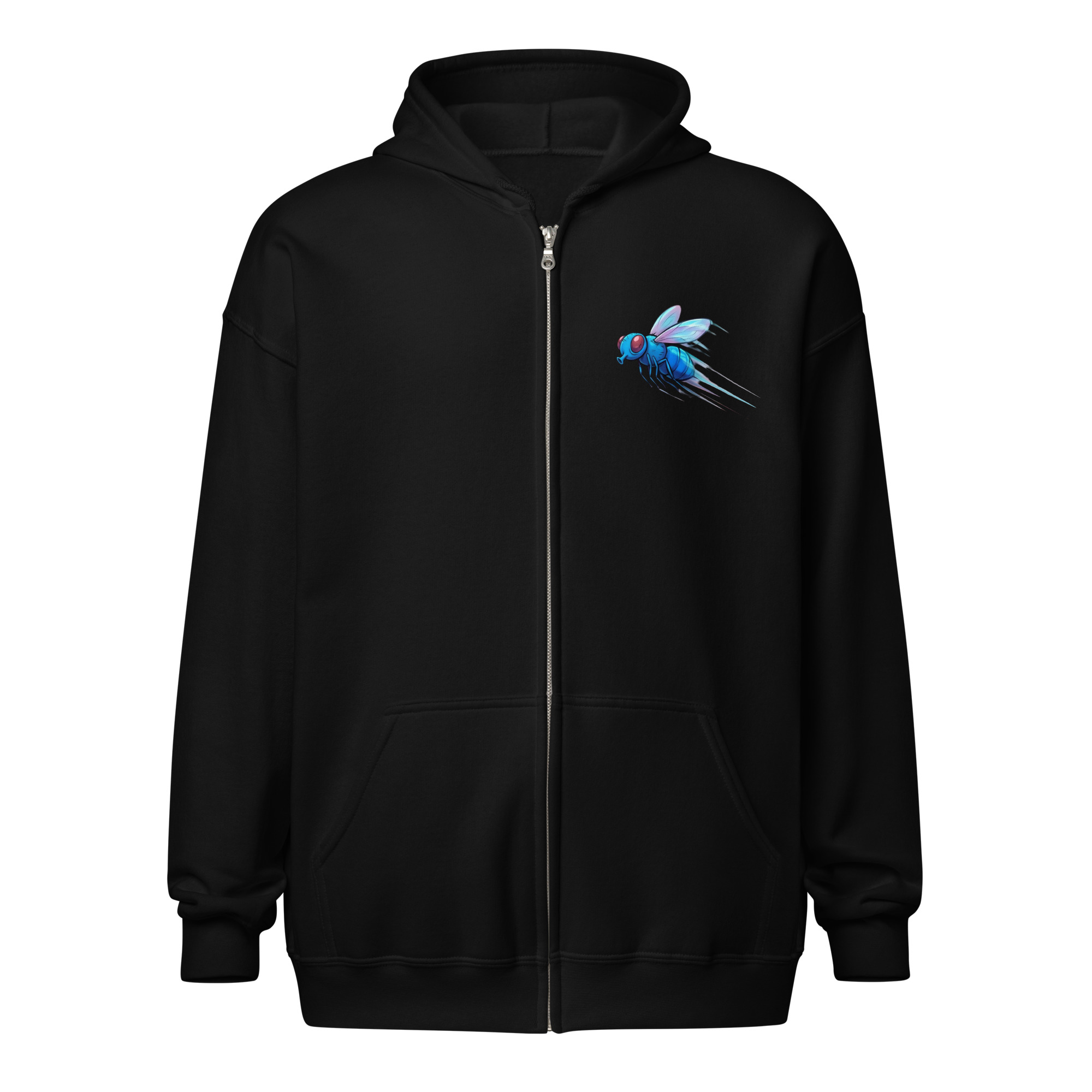 Sweat capuche à fermeture éclair "Fire74" – Image 13