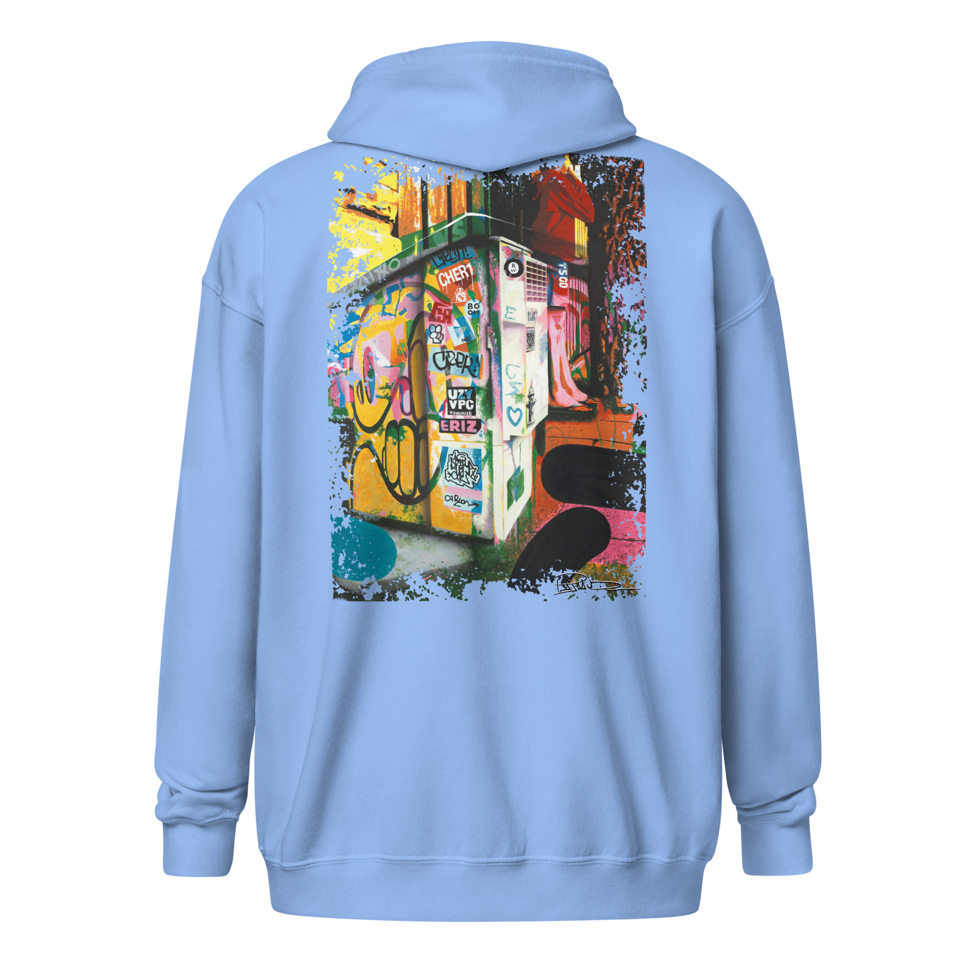 Sweat capuche à fermeture éclair "Sandaya" – Image 14