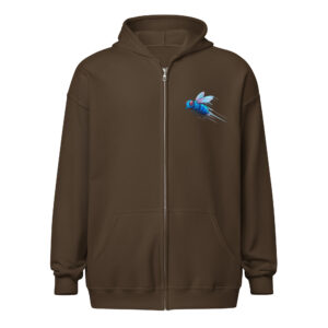 Sweat capuche à fermeture éclair "Fire74" – Image 15