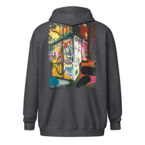 Sweat capuche à fermeture éclair "Sandaya" – Image 12