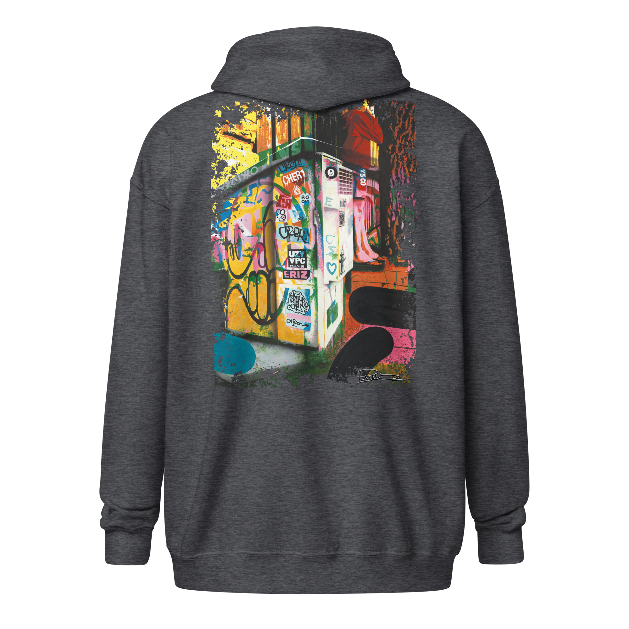 Sweat capuche à fermeture éclair "Sandaya" – Image 12