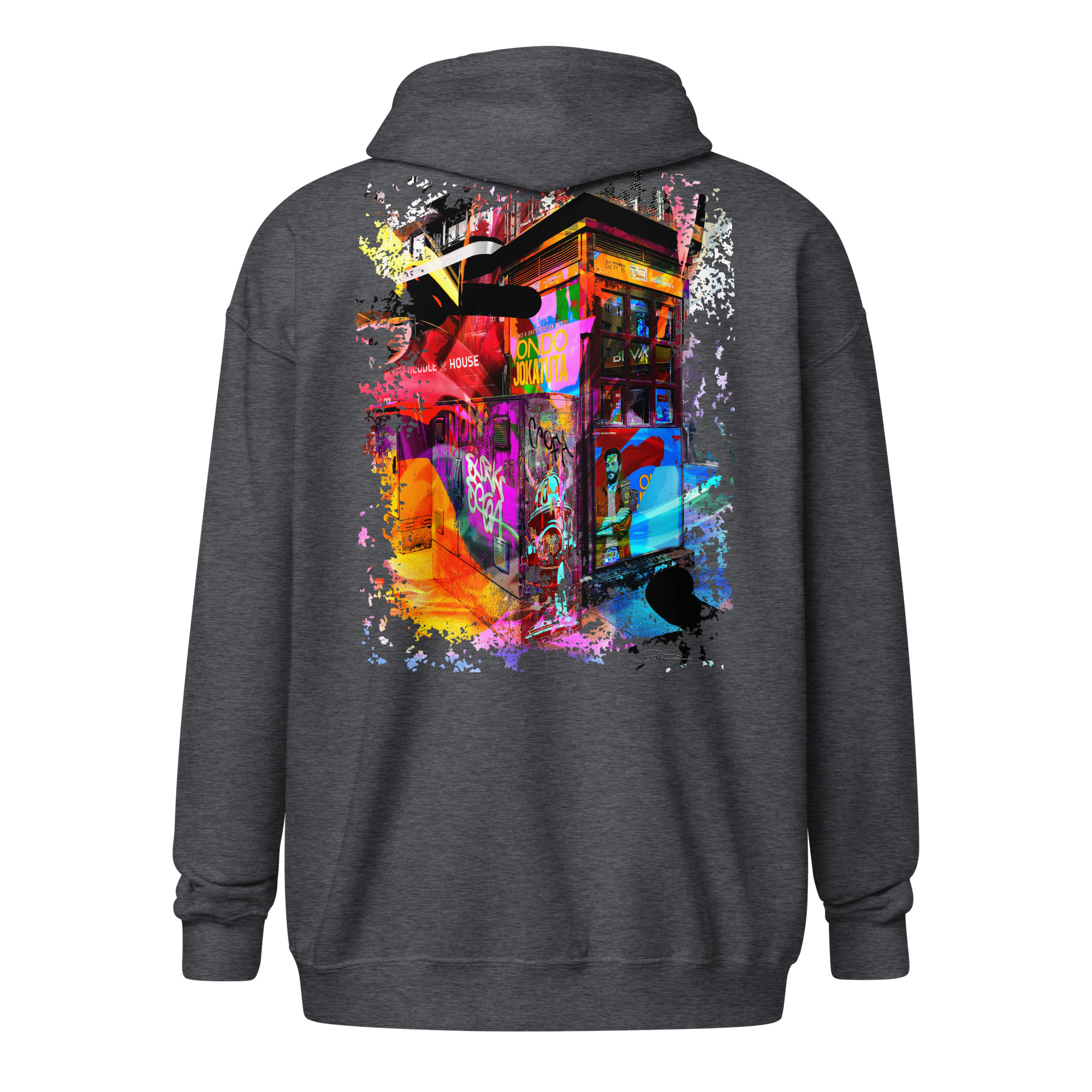 Sweat capuche à fermeture éclair "Bilbao" – Image 12