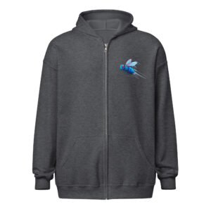 Sweat capuche à fermeture éclair "Fire74" – Image 17