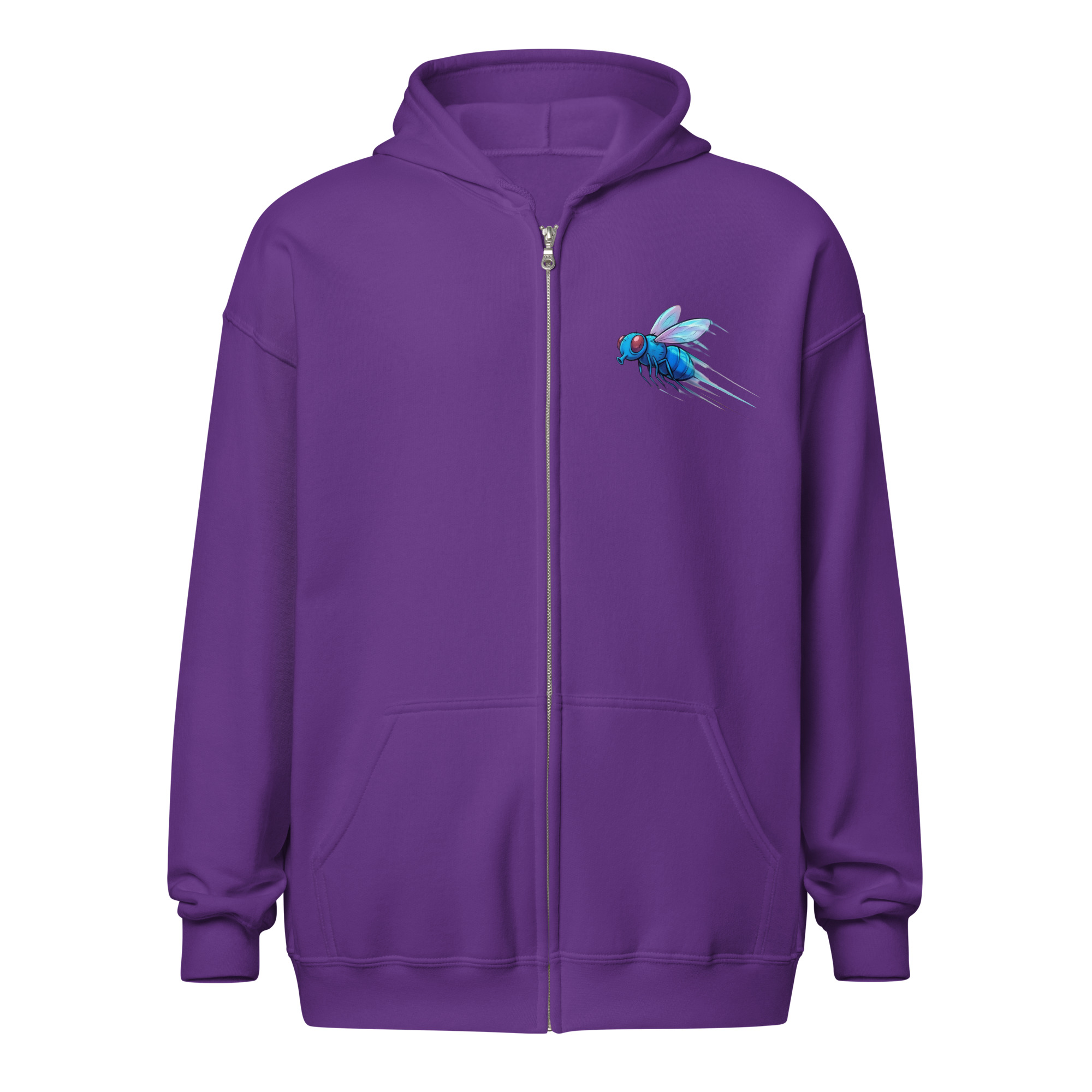 Sweat capuche à fermeture éclair "Fire74" – Image 19