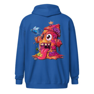 Sweat capuche à fermeture éclair "Fire74" – Image 8