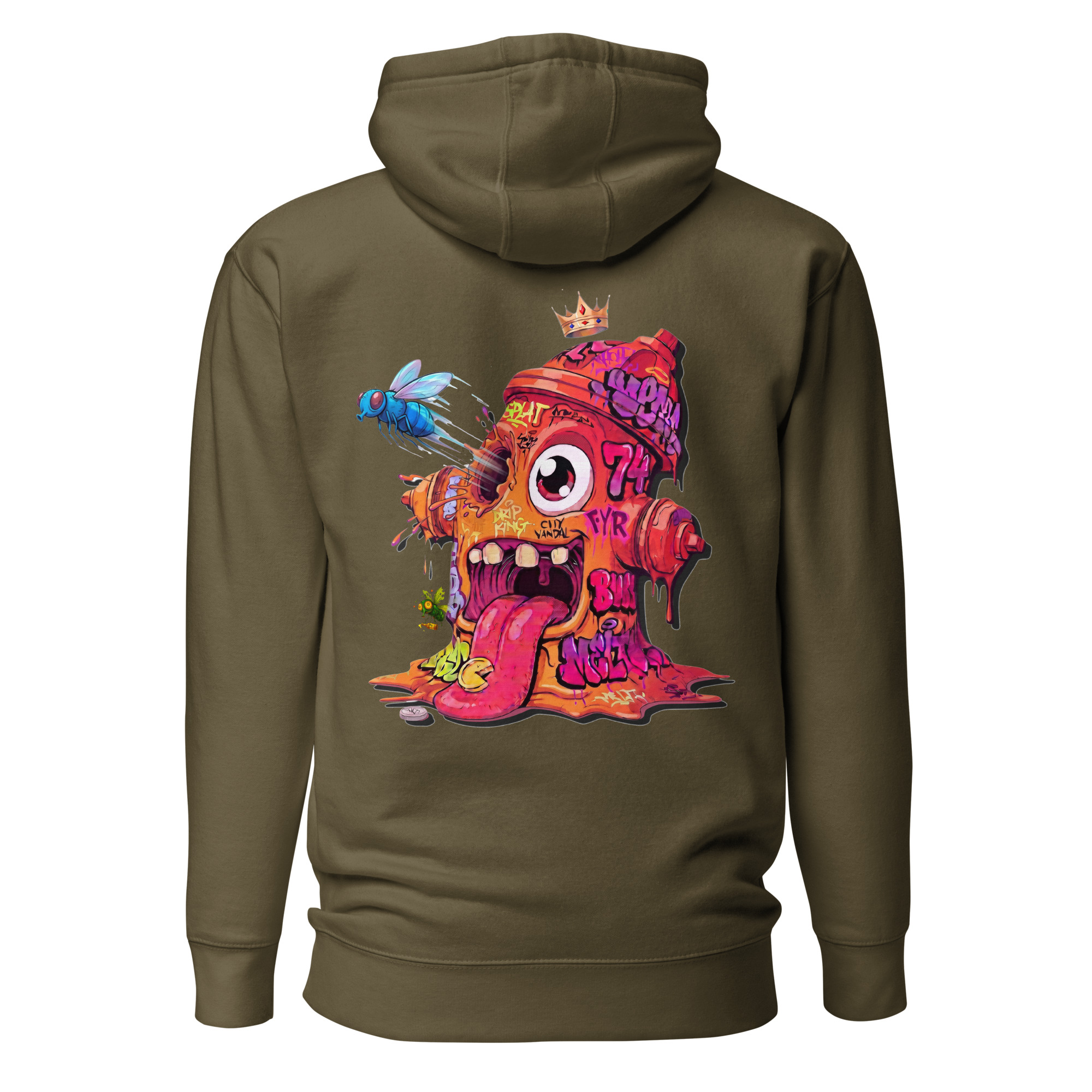 Sweat à Capuche "fire74" – Image 10